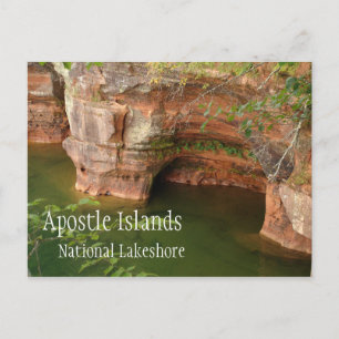 Keyhole Arch, Apostle Islands National Lakeshore Postkarte