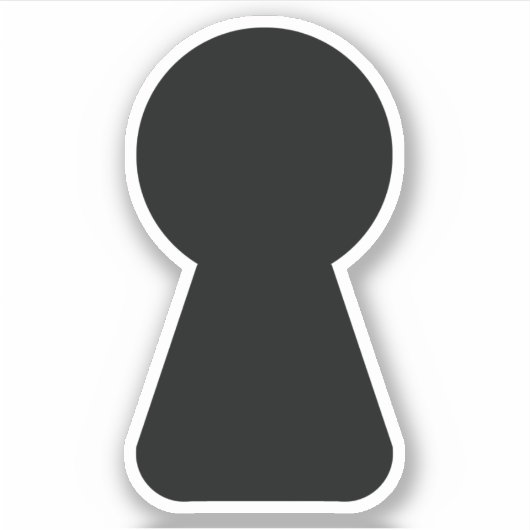 KEYHOLE AUFKLEBER (Vorderseite)