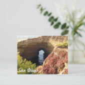 Keyhole bei Sunset Cliffs Postkarte (Stehend Vorderseite)