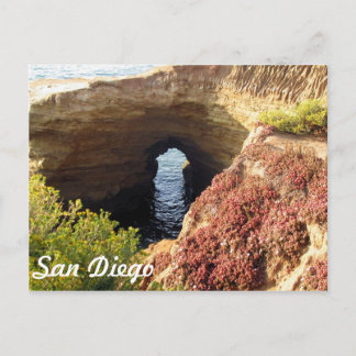 Keyhole bei Sunset Cliffs Postkarte