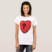 Keyhole Heart T-Shirt (Vorne ganz)
