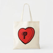 Keyhole Heart Tragetasche (Vorne)