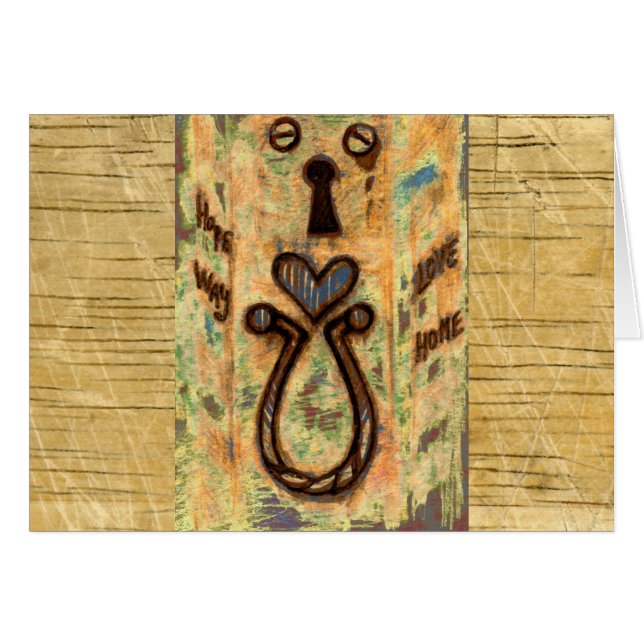 Keyhole & Herz (Vorderseite (Horizontal))