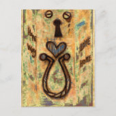 Keyhole & Herz Postkarte (Vorderseite)