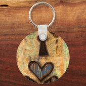 Keyhole & Herz Schlüsselanhänger (Vorderseite)