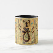 Keyhole & Herz Tasse (Zentrum)