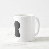 KEYHOLE KAFFEETASSE (VorderseiteRechts)