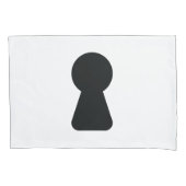 KEYHOLE KISSENBEZUG (Vorderseite-Links)