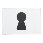 KEYHOLE KISSENBEZUG (Vorderseite-Rechts)