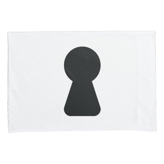 KEYHOLE KISSENBEZUG (Vorderseite-Rechts)