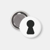 KEYHOLE MAGNET (Vorderseite/Rückseite)
