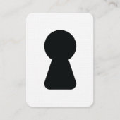 KEYHOLE VISITENKARTE (Vorderseite)