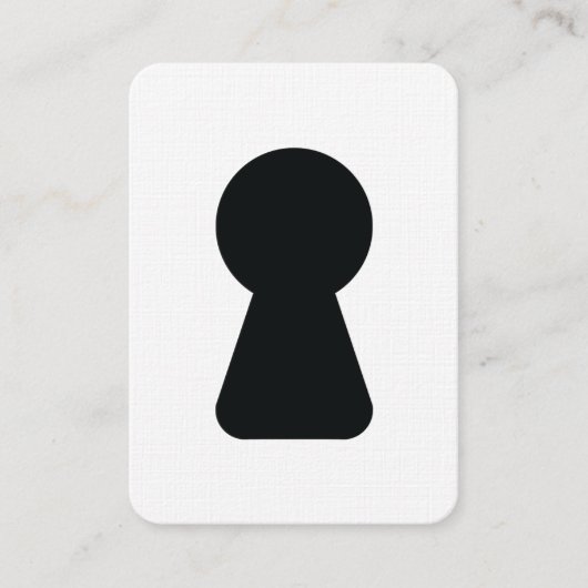 KEYHOLE VISITENKARTE (Vorderseite)