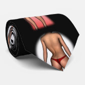 Keyhole Voyeur Krawatte (Gerollt)