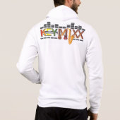 KEYMIXX. Basic Dunkles T-Shirt Hoodie (Rückseite)