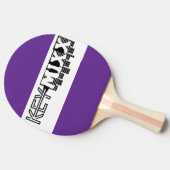 KEYMIXX Ping Pong Paddle Tischtennis Schläger (Seitenansicht)