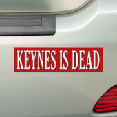 Keynes ist tot autoaufkleber (Auf Auto)
