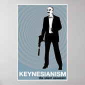 Keynesianismus Print Poster (Vorne)