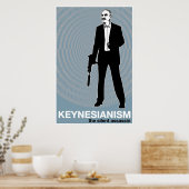 Keynesianismus Print Poster (Küche)