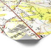 Keyport, Gewerkschaft Beach & Keansburg NJ Map (19 Poster (Ecke)