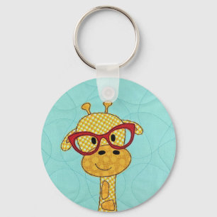 Keyring - Bookworm Giraffe Schlüsselanhänger