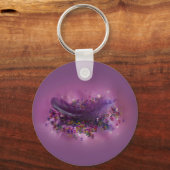 Keyring - Lila Fairys Feather Schlüsselanhänger (Vorderseite)