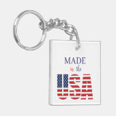 Keyring - Made in the USA Schlüsselanhänger (Vorderseite links)
