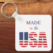 Keyring - Made in the USA Schlüsselanhänger (Vorderseite)