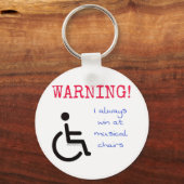 Keyring - Musikstühle Schlüsselanhänger (Vorderseite)