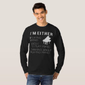 Keys and Chuckles: Funny Piano T - Shirt (Vorne ganz)