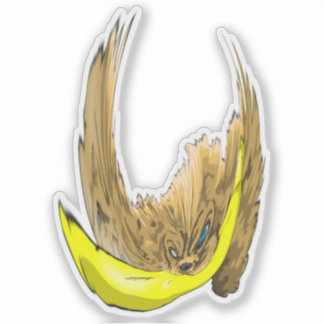 Keys & Banana, der Miniaturcocker spaniel 4 Aufkleber