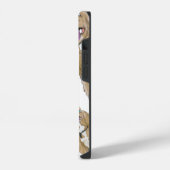 Keys der Miniaturcocker-Spaniels iPhone Hülle (Linke Seite)