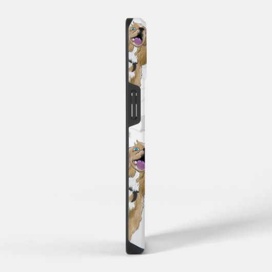 Keys der Miniaturcocker-Spaniels iPhone Hülle (Rechte Seite)