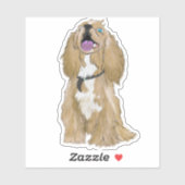 Keys the Miniature cocker spaniel Aufkleber (Blatt)