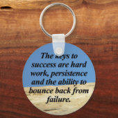 Keys to Success Schlüsselanhänger (Vorderseite)