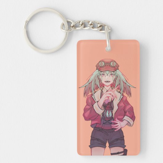 Keys, VTuber, anime Schlüsselanhänger (Vorderseite)