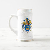 Keyser Familienwappen Bierglas (Links)