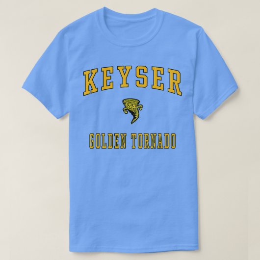 Keyser High School Golden Tornado T-Shirt (Design vorne)