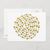 KeysSuccessSpiral032809 Postkarte (Vorne/Hinten)