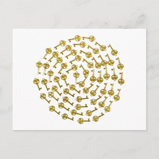 KeysSuccessSpiral032809 Postkarte (Vorderseite)