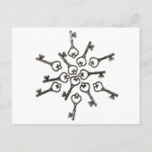 KeysSuccessStarBurst0328093 Postkarte (Vorderseite)