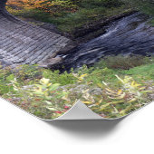 Keystone Bridge, Ramsay, Obere Halbinsel Poster (Ecke)