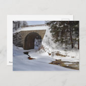 Keystone Bridge, Ramsay, Obere Halbinsel Postkarte (Vorne/Hinten)