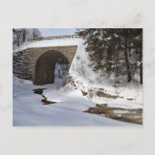 Keystone Bridge, Ramsay, Obere Halbinsel Postkarte (Vorderseite)
