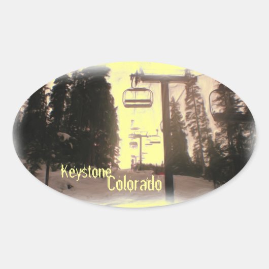 Keystone Colorado Aufkleber (Vorderseite)