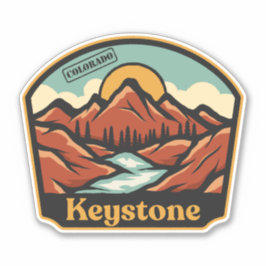 Keystone, Colorado-Aufkleber Aufkleber