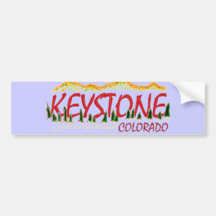 Keystone Colorado Autoaufkleber