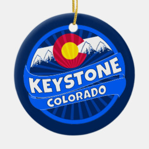 Keystone Colorado Burst Keramikornament