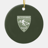 Keystone Colorado Keramik Ornament (Vorne)