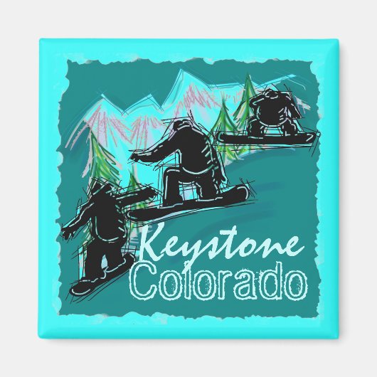 Keystone Colorado Magnet (Vorne)